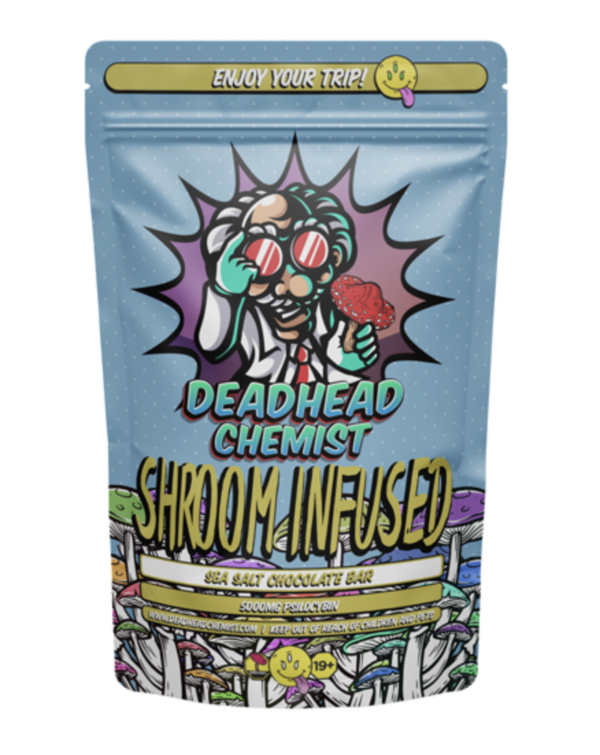 Sea Salt Dark Chocolate Bar Deadhead Chemist edibles gummies